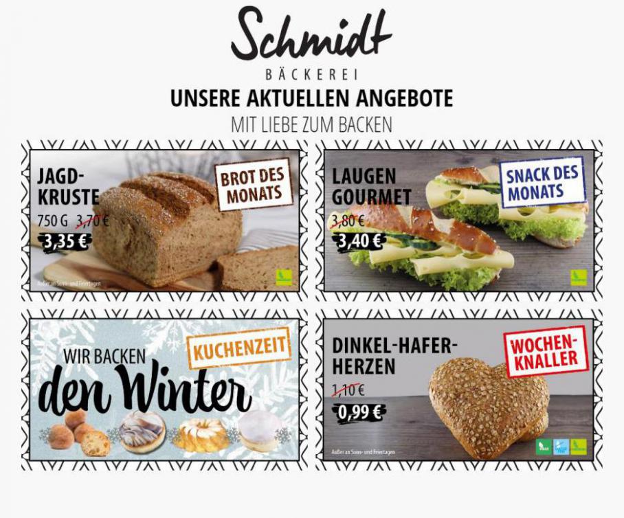 Spezialangebot. Bäckerei Schmidt (2022-03-17-2022-03-17)