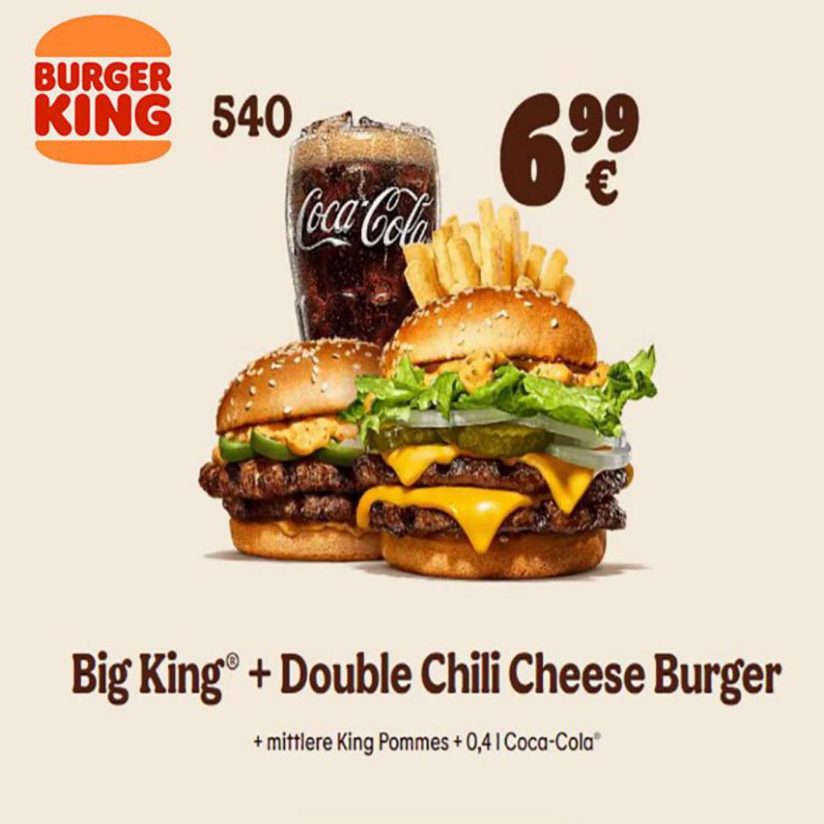 Sonderangebote für Ihre Lieblingsgerichte. Burger King (2022-03-07-2022-03-07)