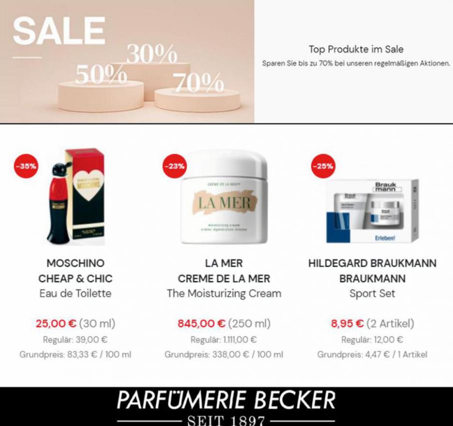 Top produkte im SALE!. Parfümerie Becker (2022-03-23-2022-03-23)