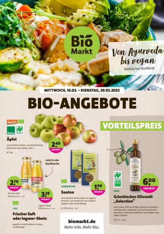 Bio-Angebote. BioMarkt (2022-03-29-2022-03-29)
