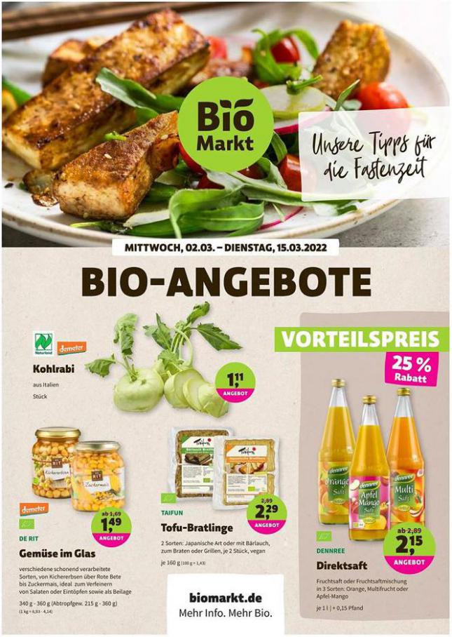 Bio-Angebote. Aleco Biomarkt (2022-03-15-2022-03-15)