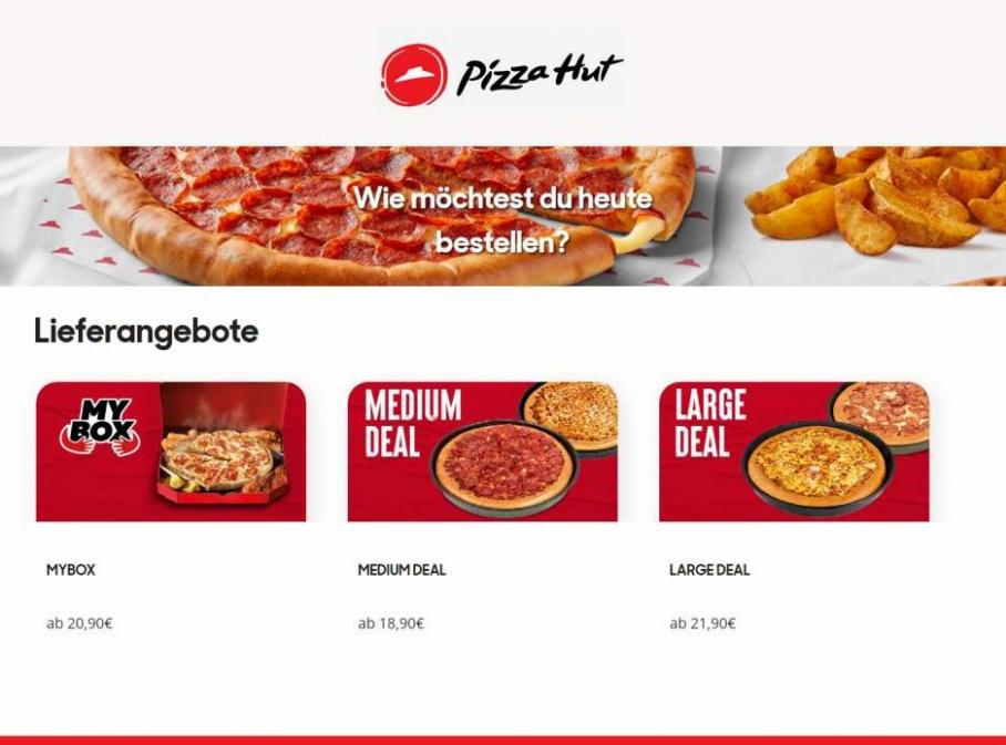 Aktuelle Angebote. Pizza Hut (2022-03-22-2022-03-22)