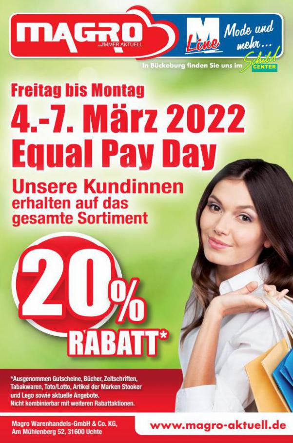 20% RABATT. Kaufhaus Magro (2022-03-07-2022-03-07)
