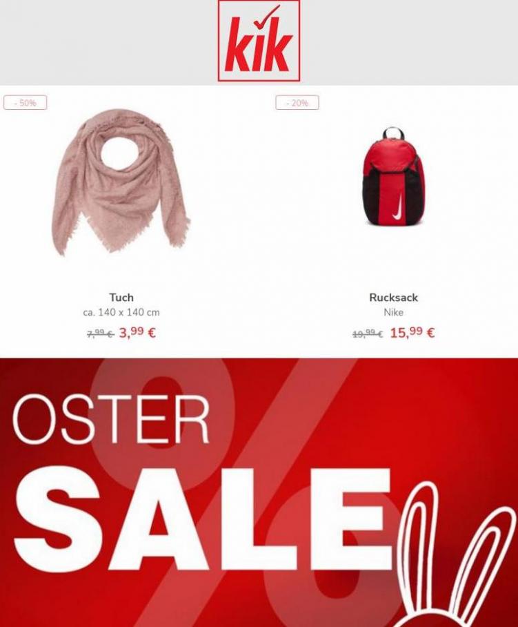 Oster Sale - Damen. KiK (2022-04-20-2022-04-20)