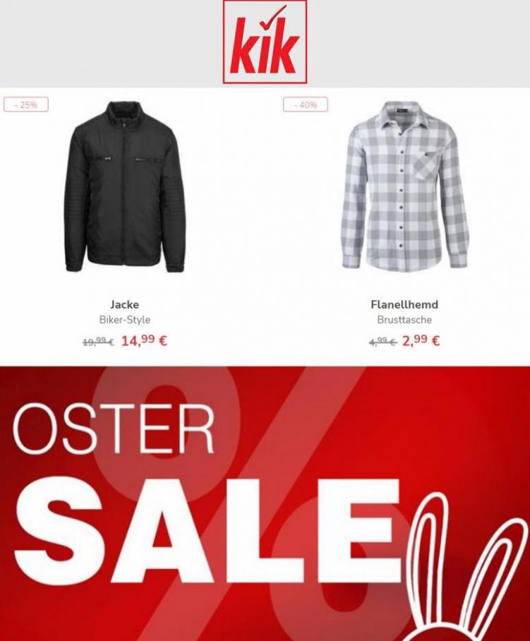 Oster Sale - Herren. KiK (2022-04-20-2022-04-20)