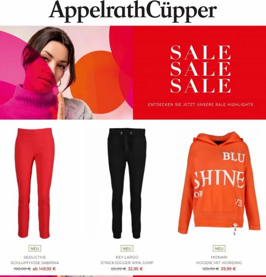 Rabatte auf Damenbekleidung. Appelrath Cüpper (2022-04-08-2022-04-08)