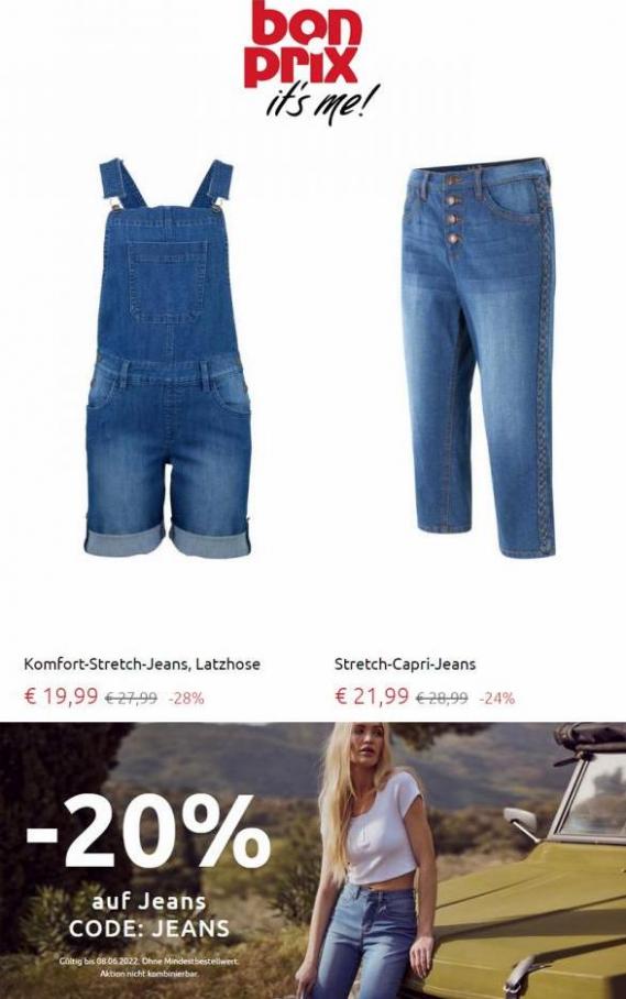 20% Rabatt auf Jeans!. bonprix (2022-06-08-2022-06-08)