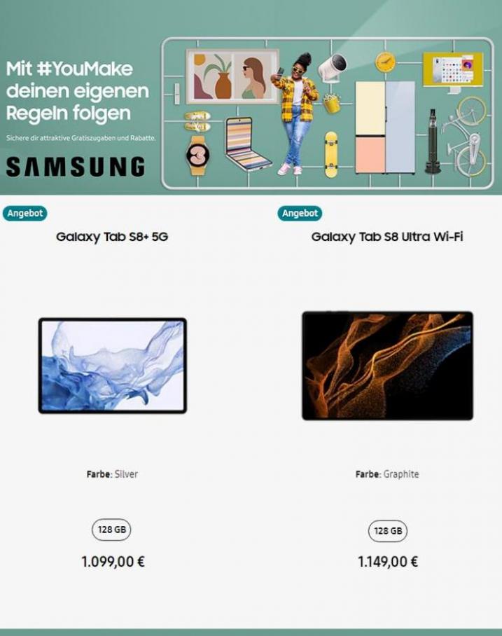 Angebote in Smartphones und Tablets!. Samsung (2022-06-13-2022-06-13)