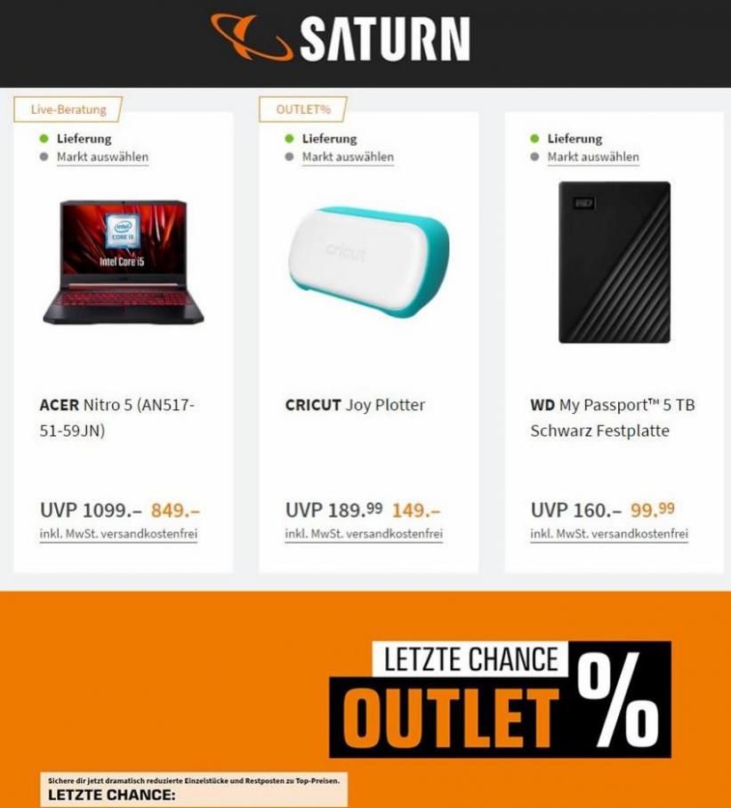 Letzte Chance Outlet. Saturn (2022-06-28-2022-06-28)