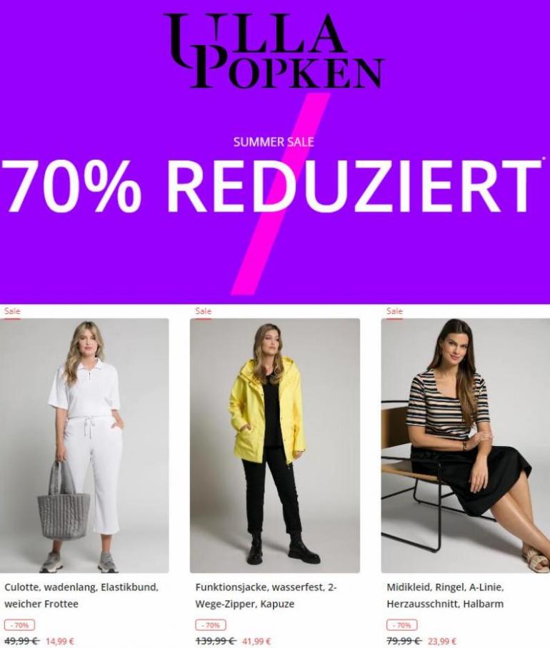 Summer Sale 70% Reduziert. Ulla Popken (2022-07-31-2022-07-31)