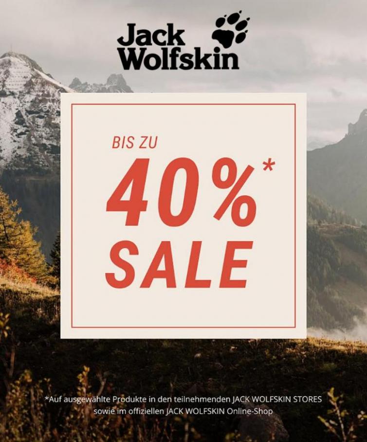 Bis zu 40% sale. Jack Wolfskin (2022-09-01-2022-09-01)