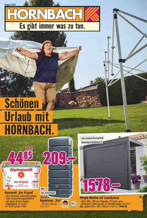 Angebote Prospekt. Hornbach (2022-08-24-2022-08-24)