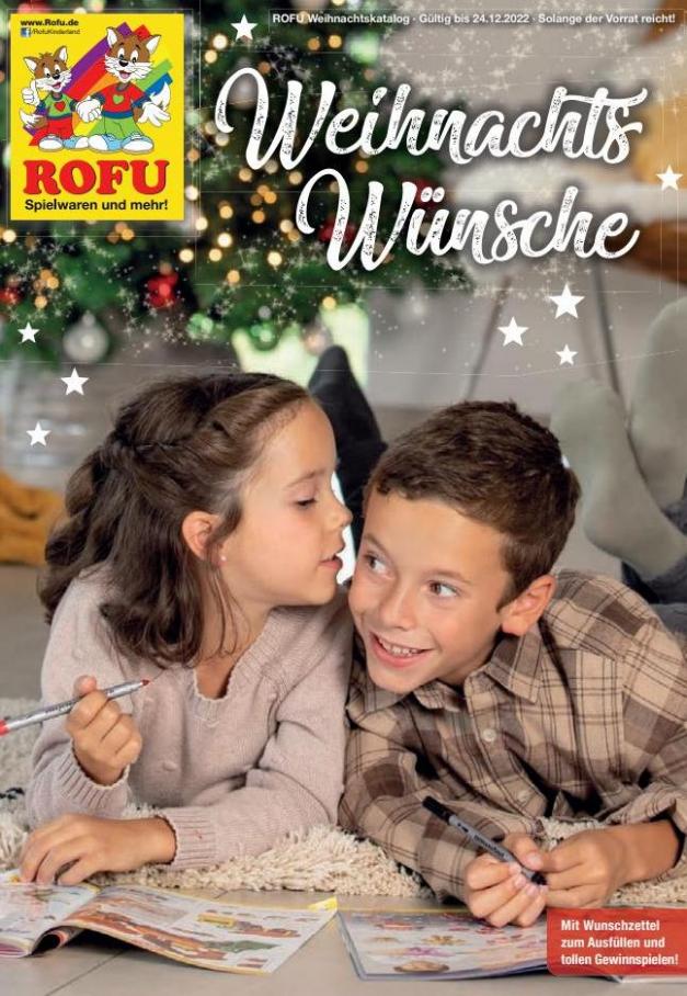 Weihnachtskatalog KW43 2022. Rofu Kinderland (2022-12-24-2022-12-24)