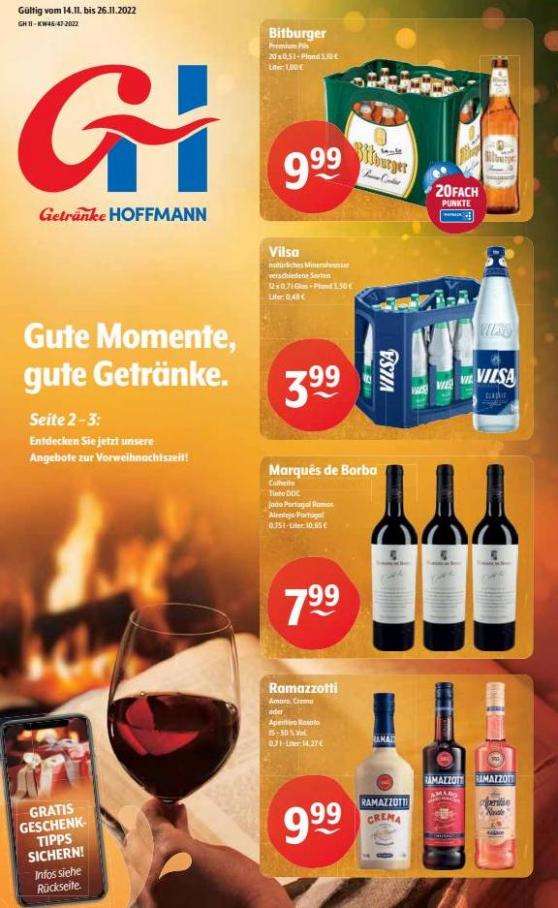 Getränke Hoffmann Angebote. Getränke Hoffmann (2022-11-26-2022-11-26)