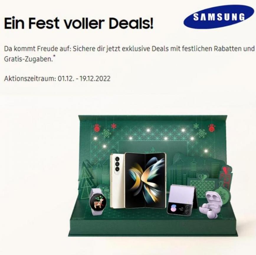 Ein Fest voller Deals!. Samsung (2022-12-19-2022-12-19)