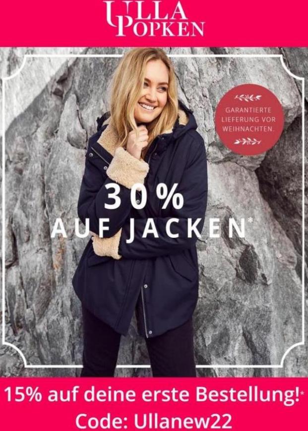 30% Auf Jacken*. Ulla Popken (2023-01-15-2023-01-15)