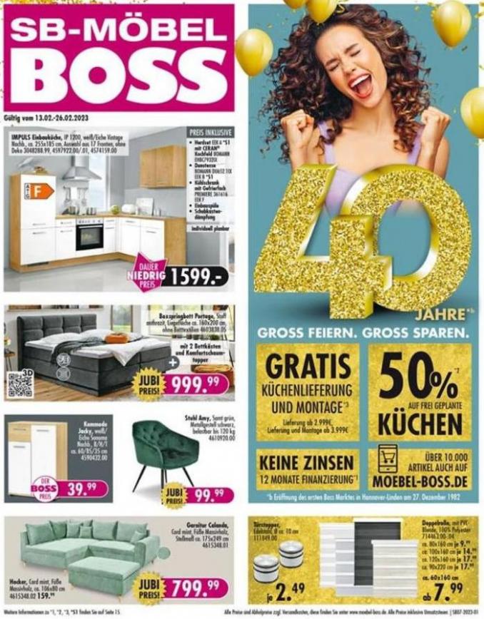 SB Möbel Boss flugblatt. SB Möbel Boss (2023-02-25-2023-02-25)