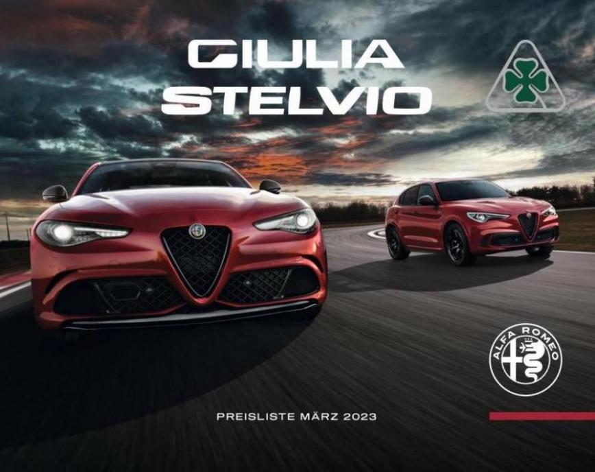 Alfa Romeo flugblatt. Alfa Romeo (2024-03-26-2024-03-26)