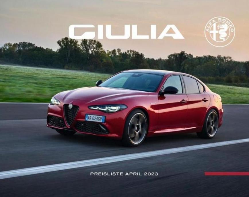 Alfa Romeo Giulia – modelljahr 2023. Alfa Romeo (2024-04-26-2024-04-26)