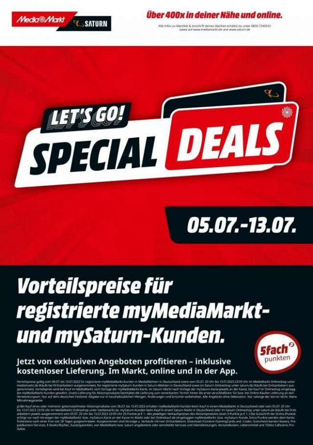 MediaMarkt Prospekt. Media Markt (2023-07-13-2023-07-13)