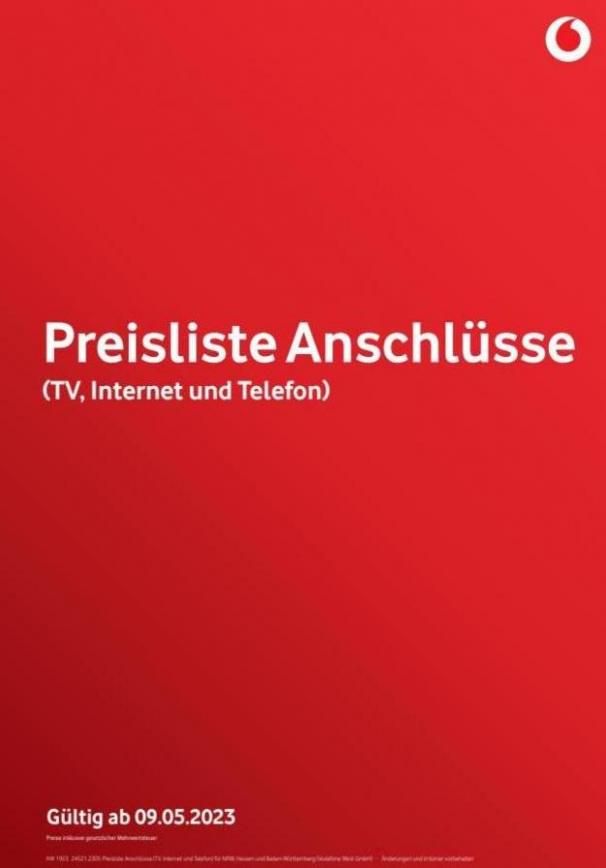 PreislisteAnschlüsse. Vodafone (2023-10-31-2023-10-31)