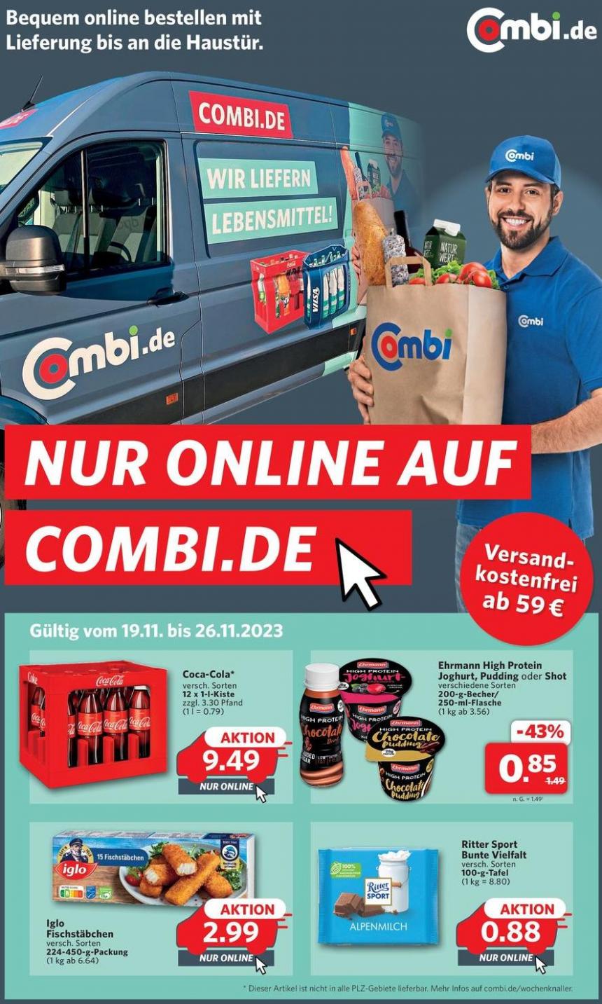 Nur online auf combi.de. Combi Markt (2023-11-26-2023-11-26)
