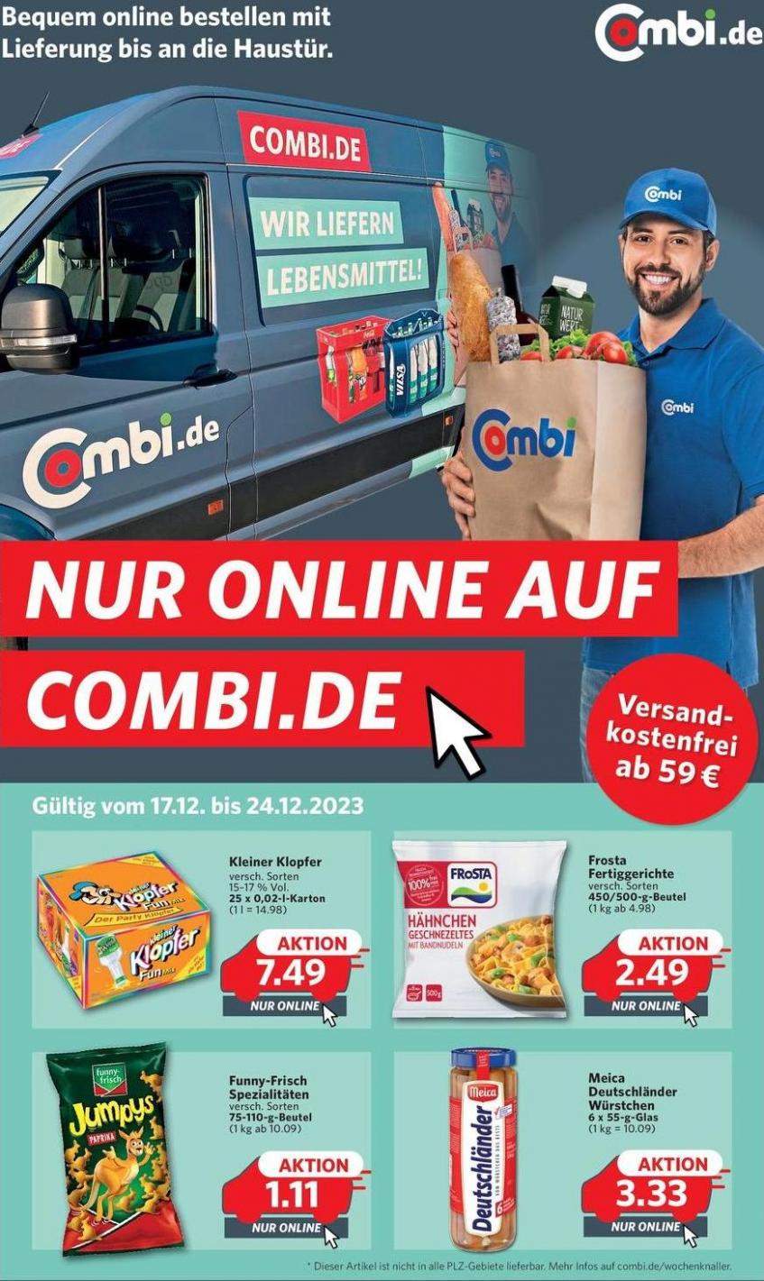 Nur online auf combi.de. Combi Markt (2023-12-24-2023-12-24)