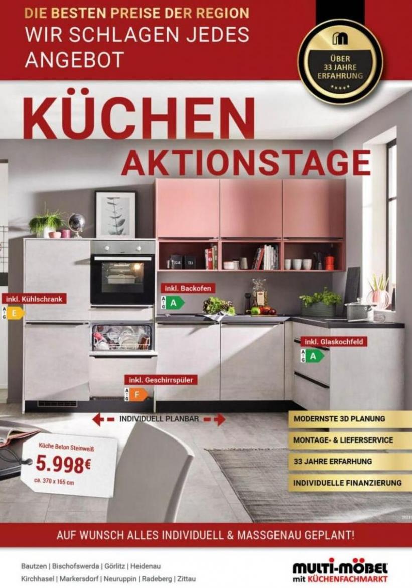 Küchen Prospekt. Multi Möbel (2024-01-31-2024-01-31)
