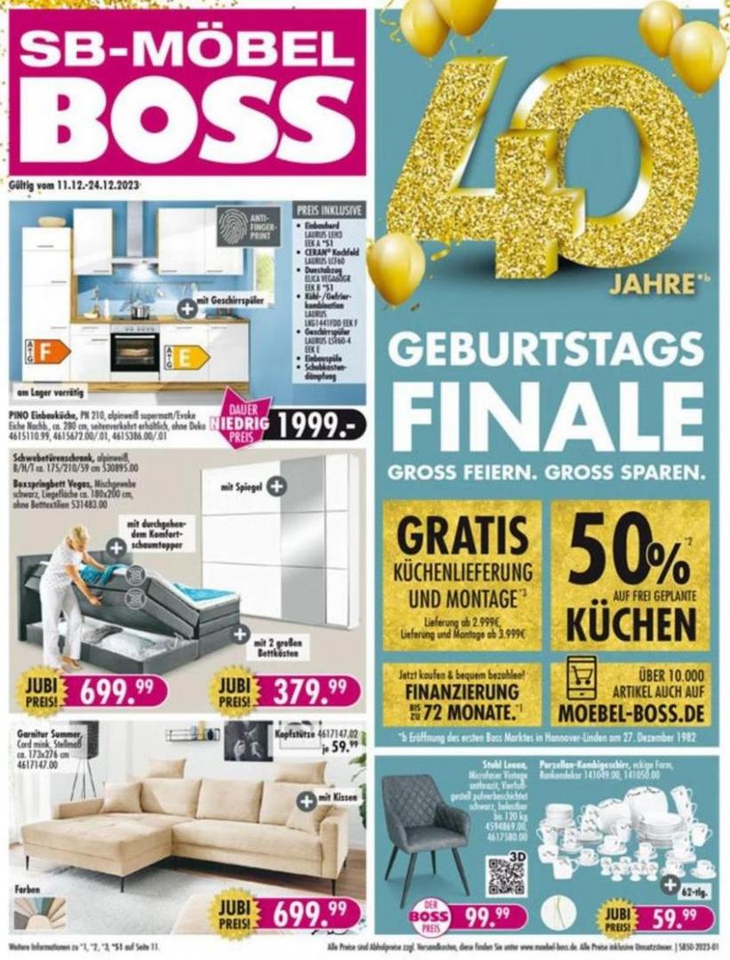 SB Möbel Boss flugblatt. SB Möbel Boss (2023-12-23-2023-12-23)