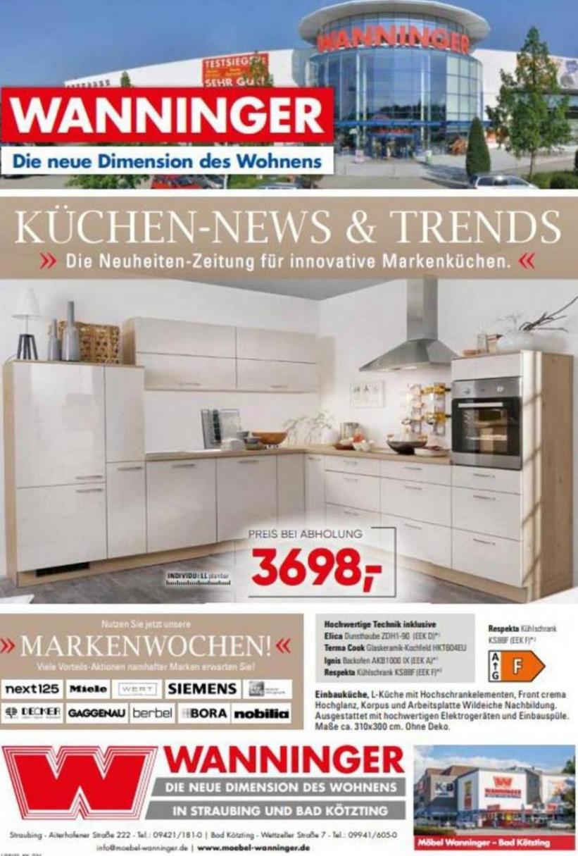 Küchen-News und Trends. Möbel Wanninger (2023-12-31-2023-12-31)