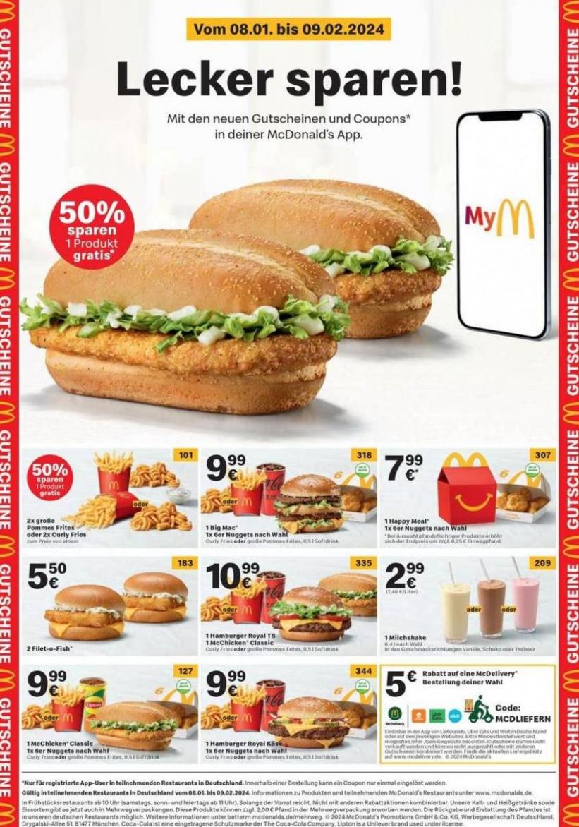 Lecker Sparen!. McDonald’s (2024-02-09-2024-02-09)