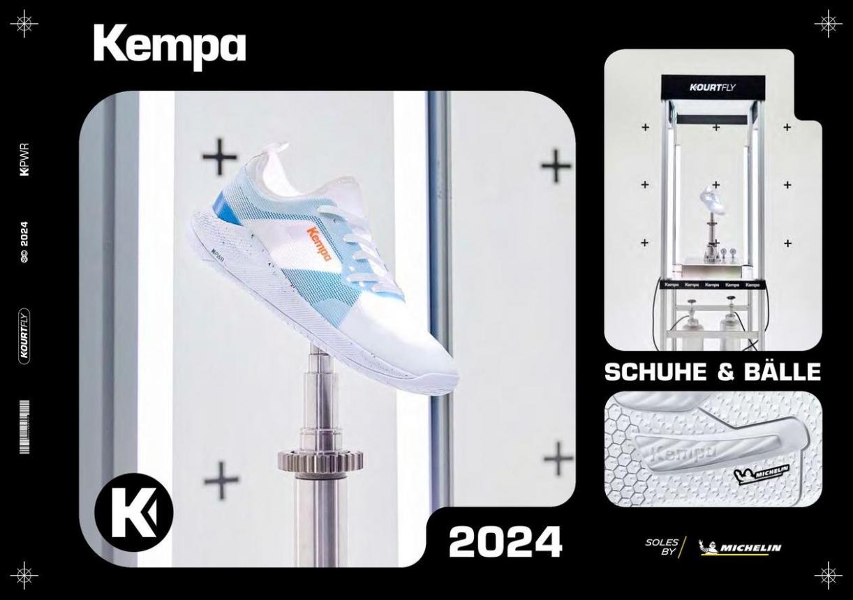 Kempa Katalog Schuhe und Handbälle 2024. Kempa (2024-12-31-2024-12-31)