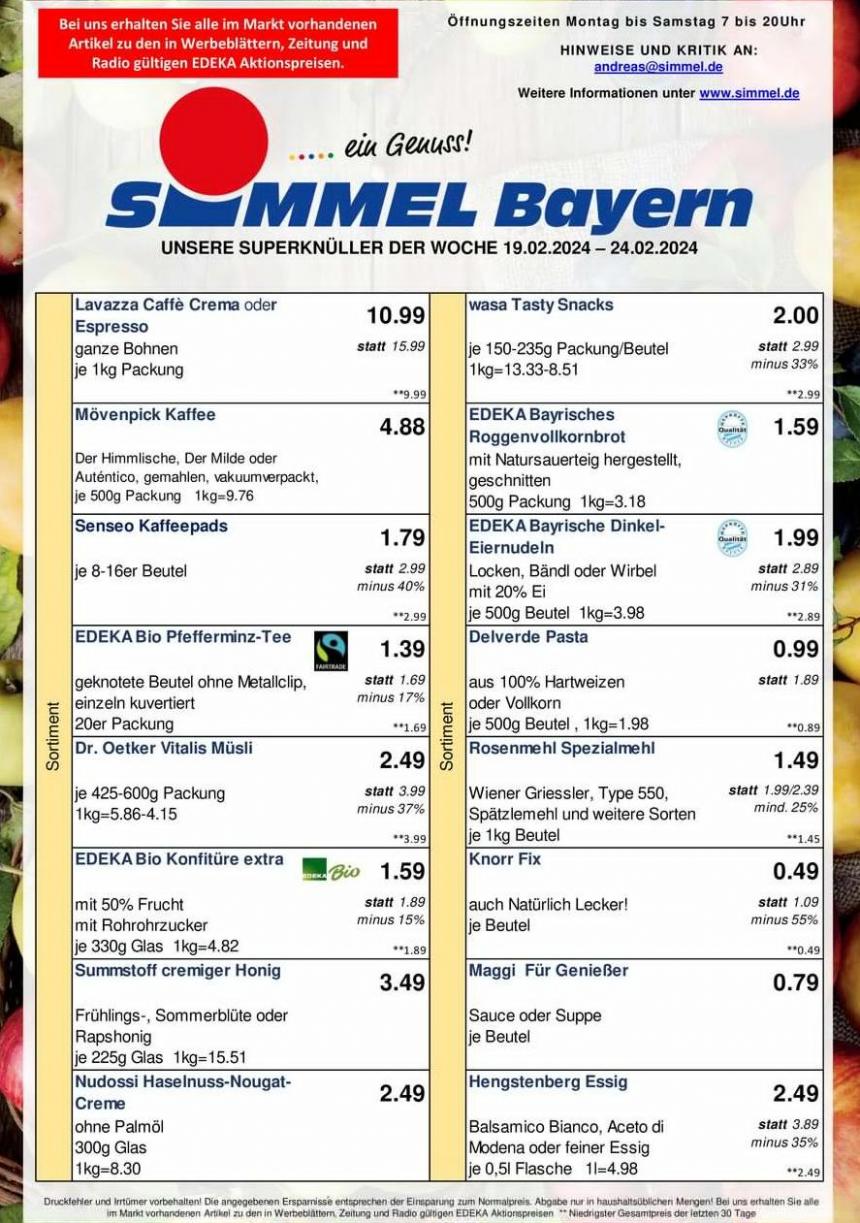Simmel Bayern. Simmel (2024-02-24-2024-02-24)