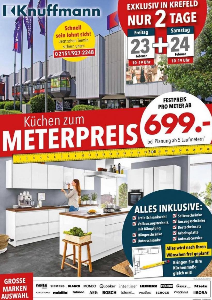 Küchen zum METERPREIS. Franz Knuffmann (2024-02-24-2024-02-24)