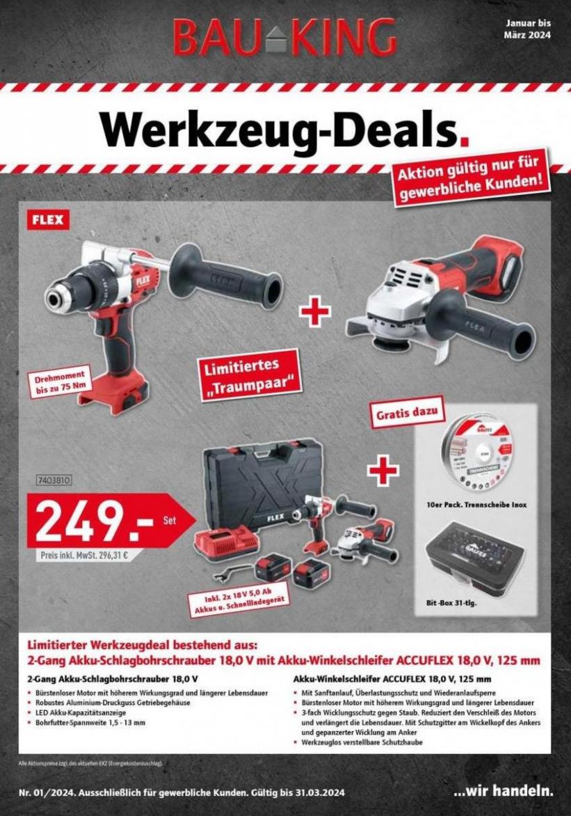 Werkzeug-Deals.. Bauking (2024-03-31-2024-03-31)