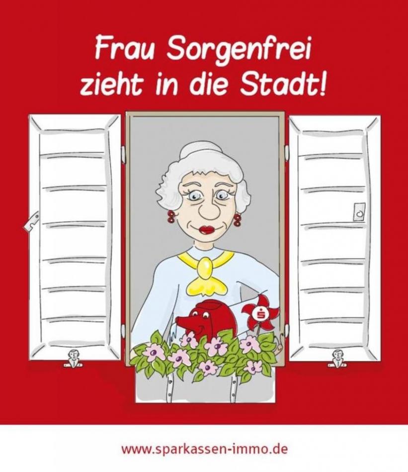 Frau Sorgenfrei zieht in die Stadt. Sparkasse (2024-12-31-2024-12-31)