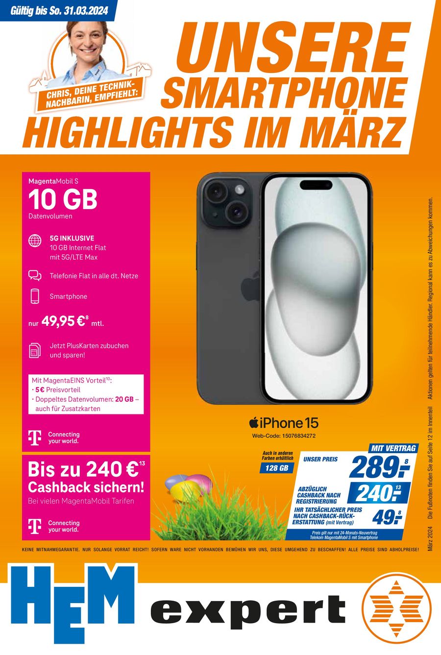 Unsere Smartphone Highlights Im MÄRZ. HEM expert (2024-03-31-2024-03-31)