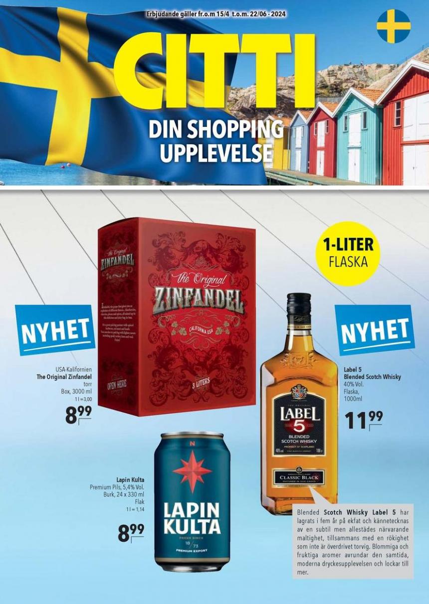 Schweden-Werbung. CITTI Markt (2024-06-22-2024-06-22)