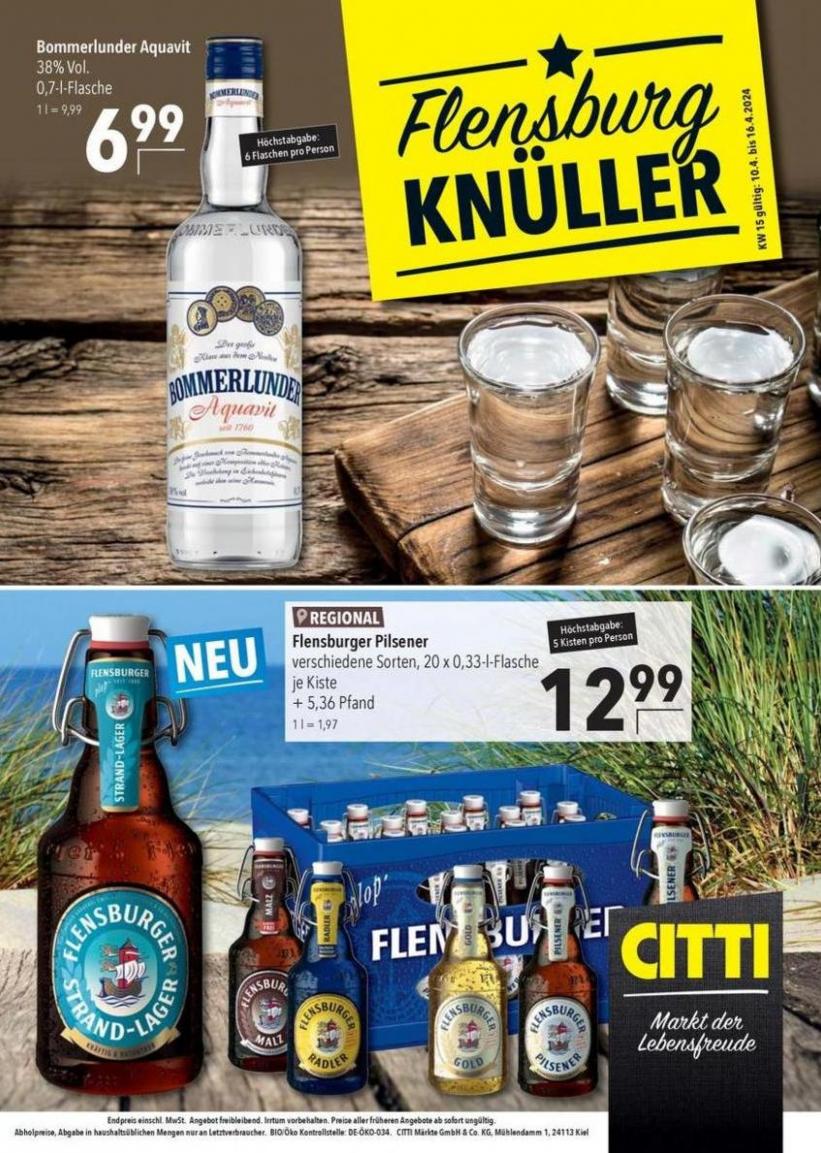 Flensburg Knüller. CITTI Markt (2024-04-16-2024-04-16)