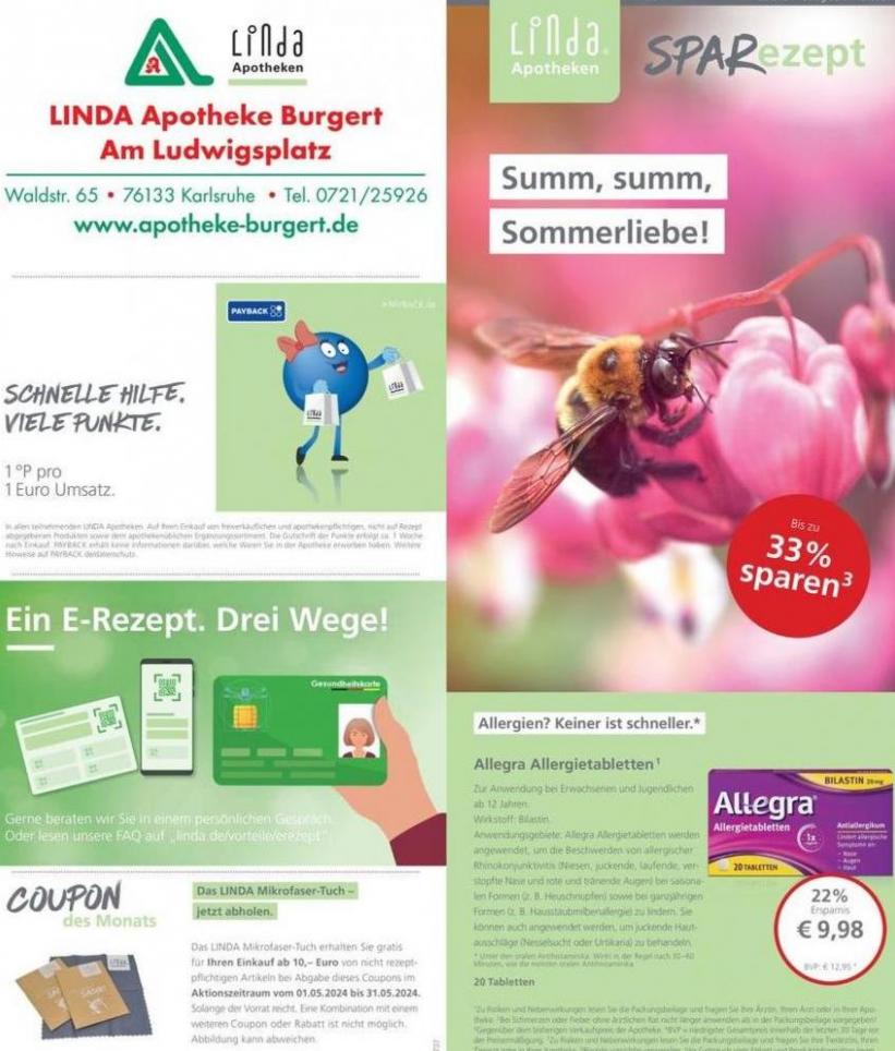 Angebote Linda Apotheken. Linda Apotheken (2024-05-31-2024-05-31)