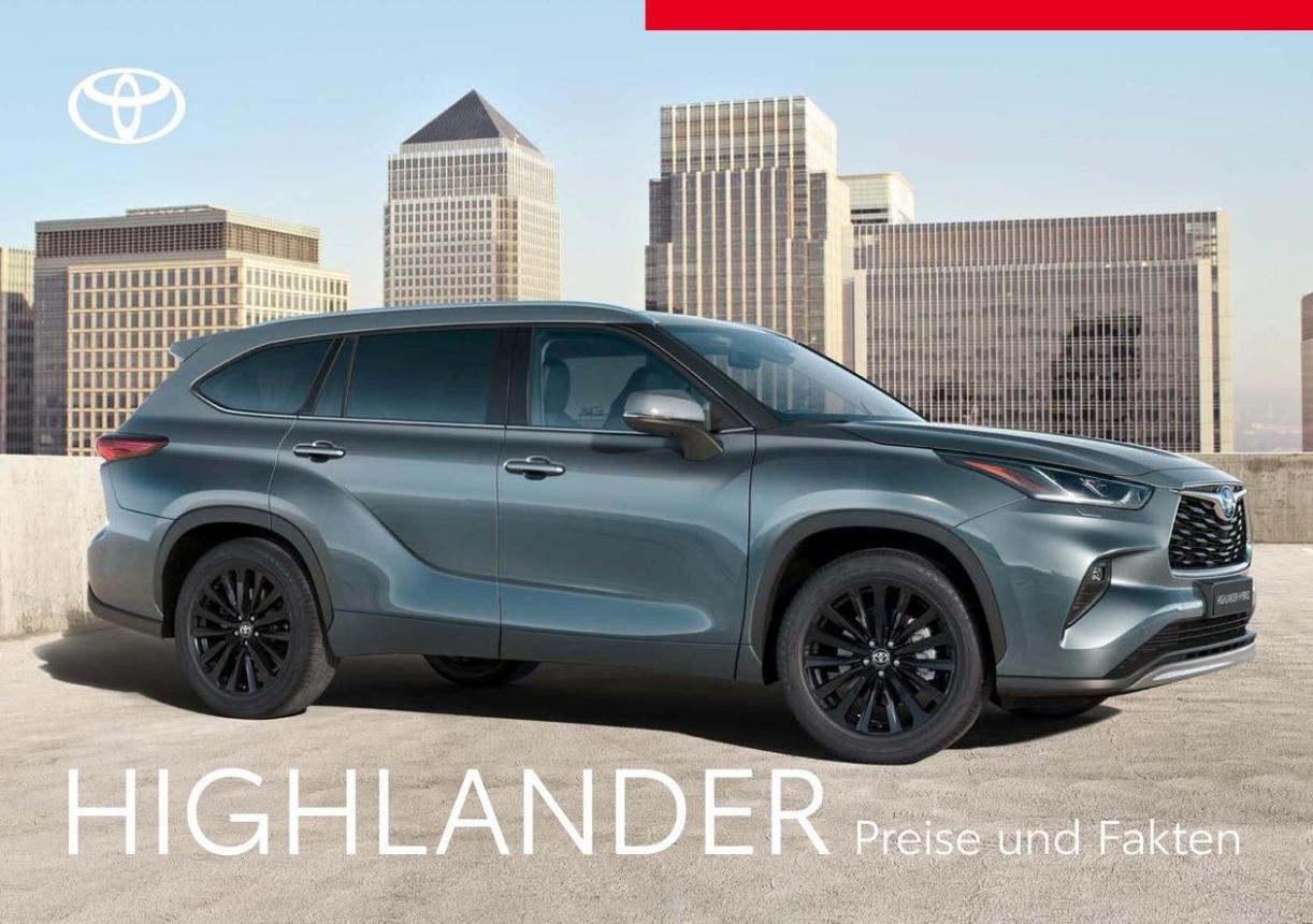 Toyota Highlander. Toyota (2025-05-01-2025-05-01)