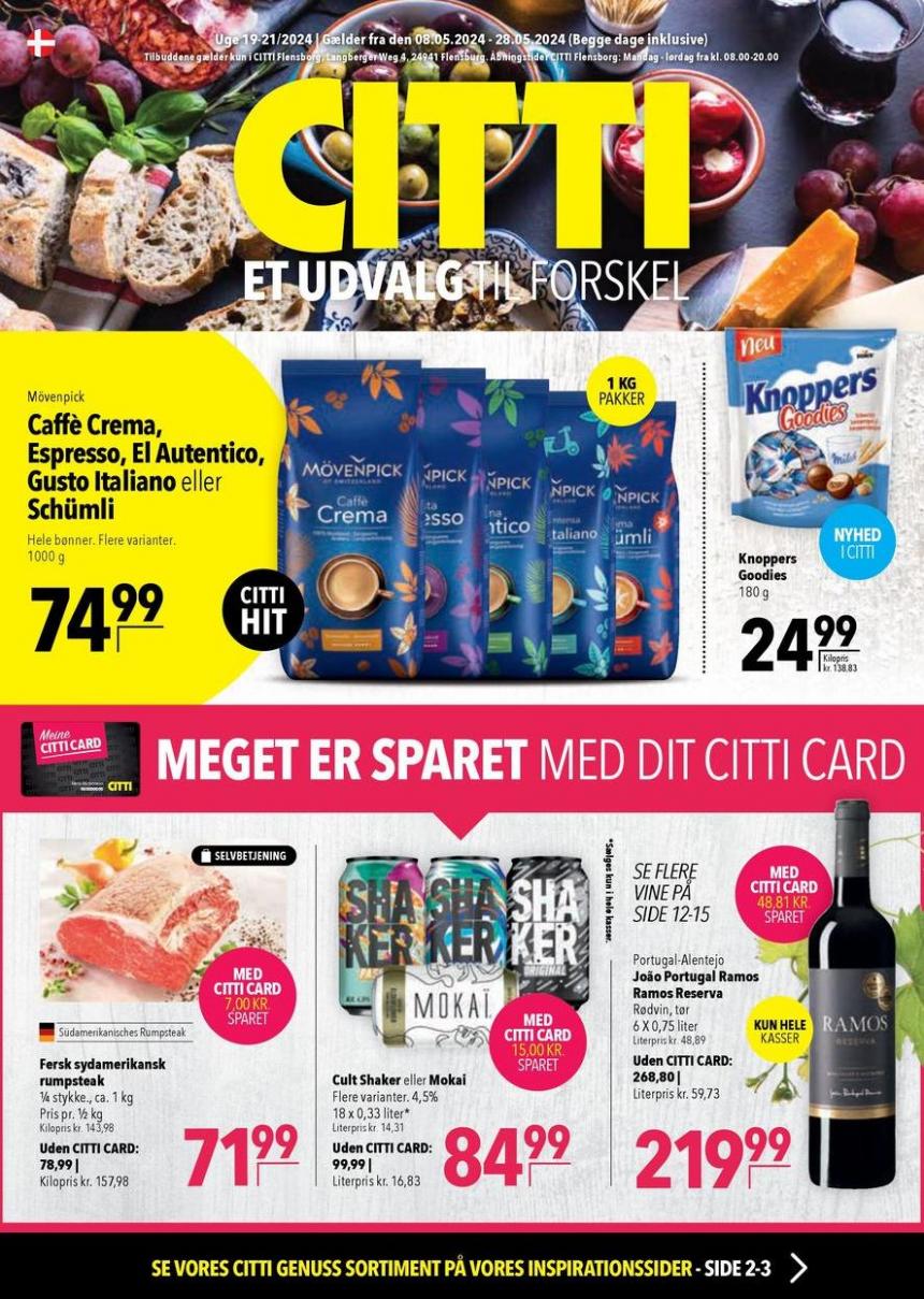 Dänemark-Werbung. CITTI Markt (2024-05-28-2024-05-28)