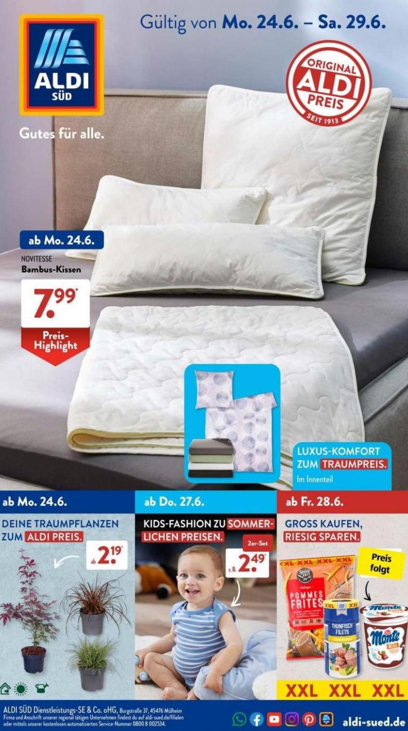 Aktuelle Deals und Angebote. Aldi Süd (2024-06-29-2024-06-29)