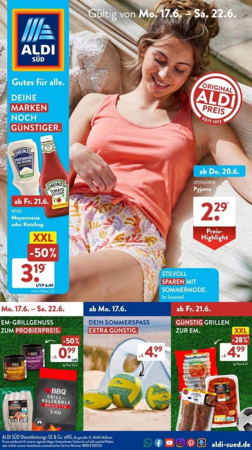 Top-Deals und Rabatte. Aldi Süd (2024-06-22-2024-06-22)