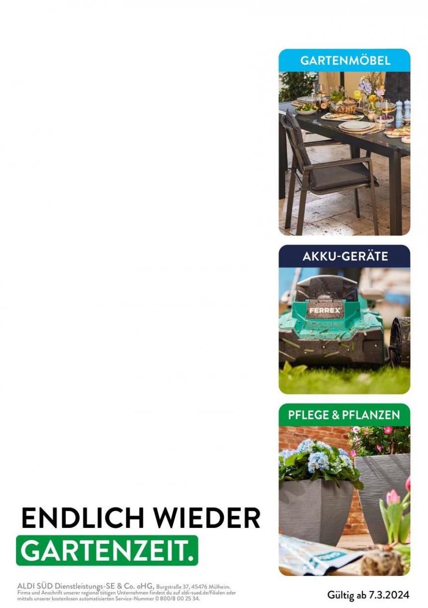 ALDI SÜD - Garten-Broschüre-2024. Aldi Süd (2024-06-20-2024-06-20)