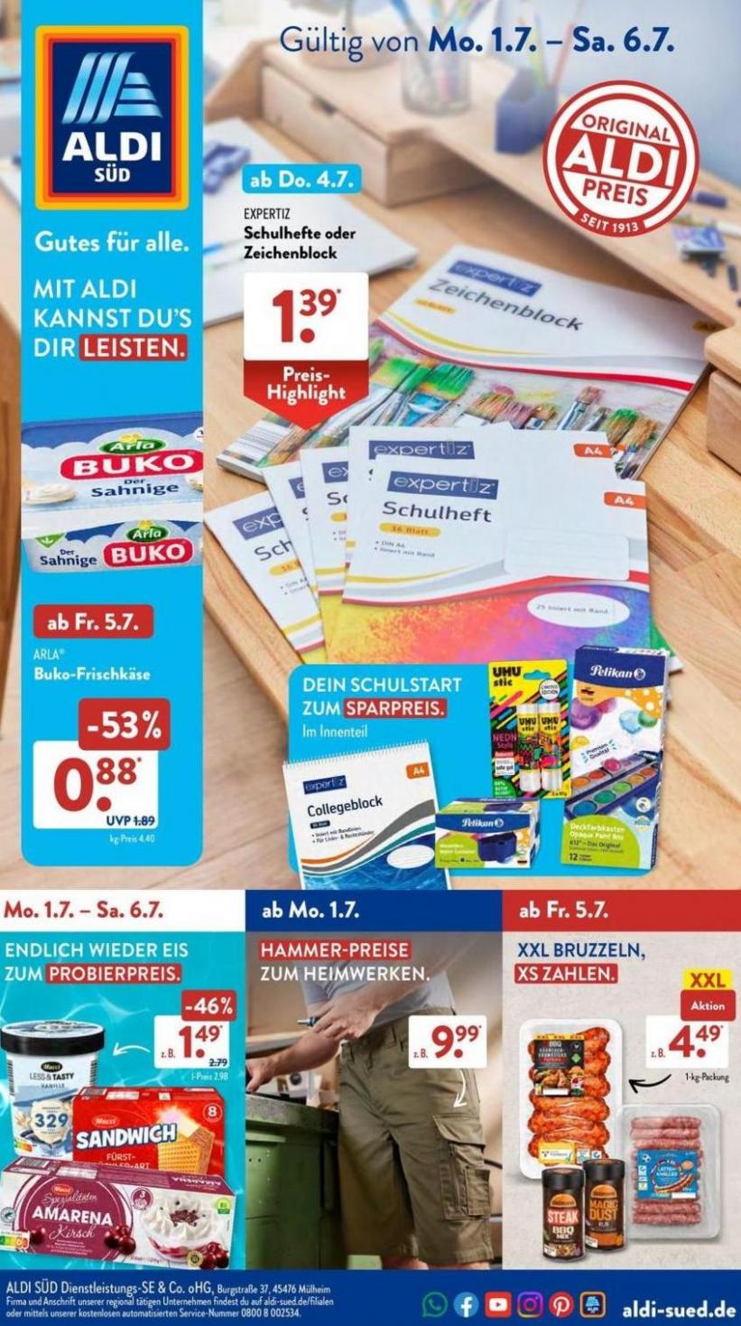 Exklusive Deals für unsere Kunden. Aldi Süd (2024-07-06-2024-07-06)