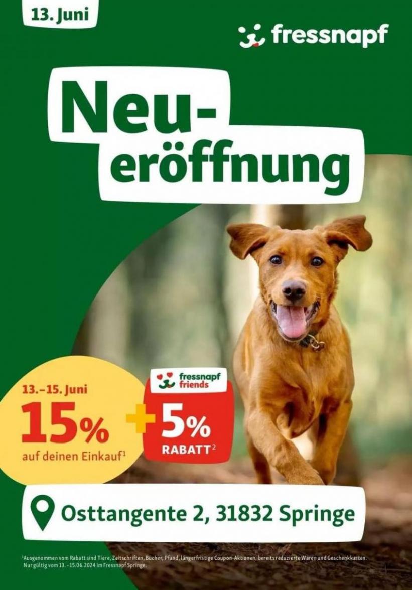 Neu-Eröffnung. Fressnapf (2024-06-15-2024-06-15)