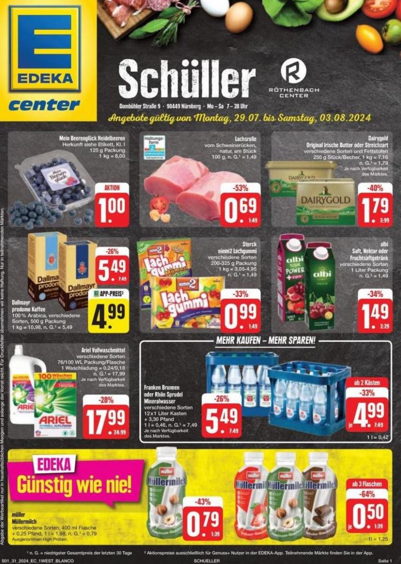 Attraktive Angebote entdecken. EDEKA (2024-08-03-2024-08-03)