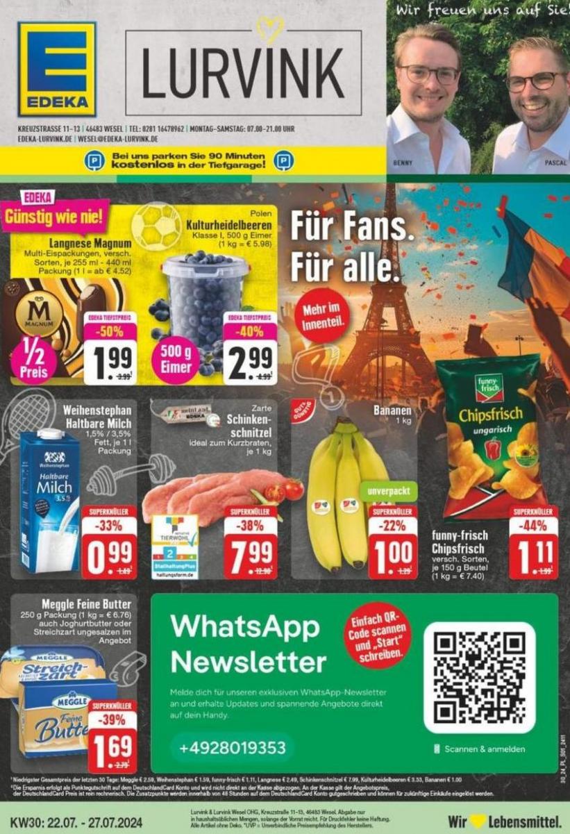 Attraktive Sonderangebote für alle. EDEKA (2024-07-27-2024-07-27)