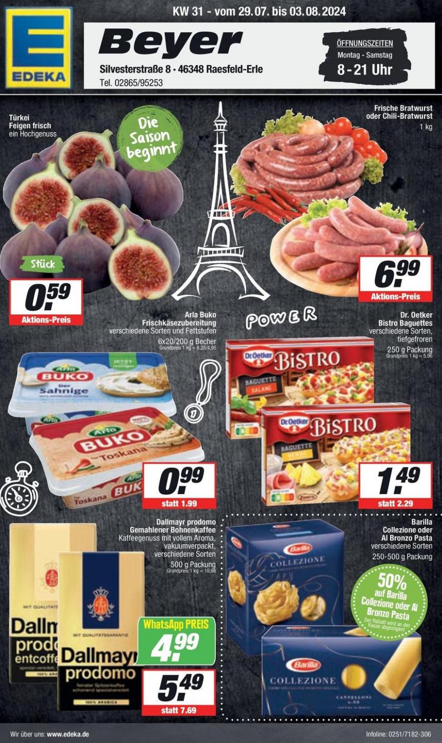 Jetzt sparen mit unseren Deals. EDEKA (2024-08-03-2024-08-03)